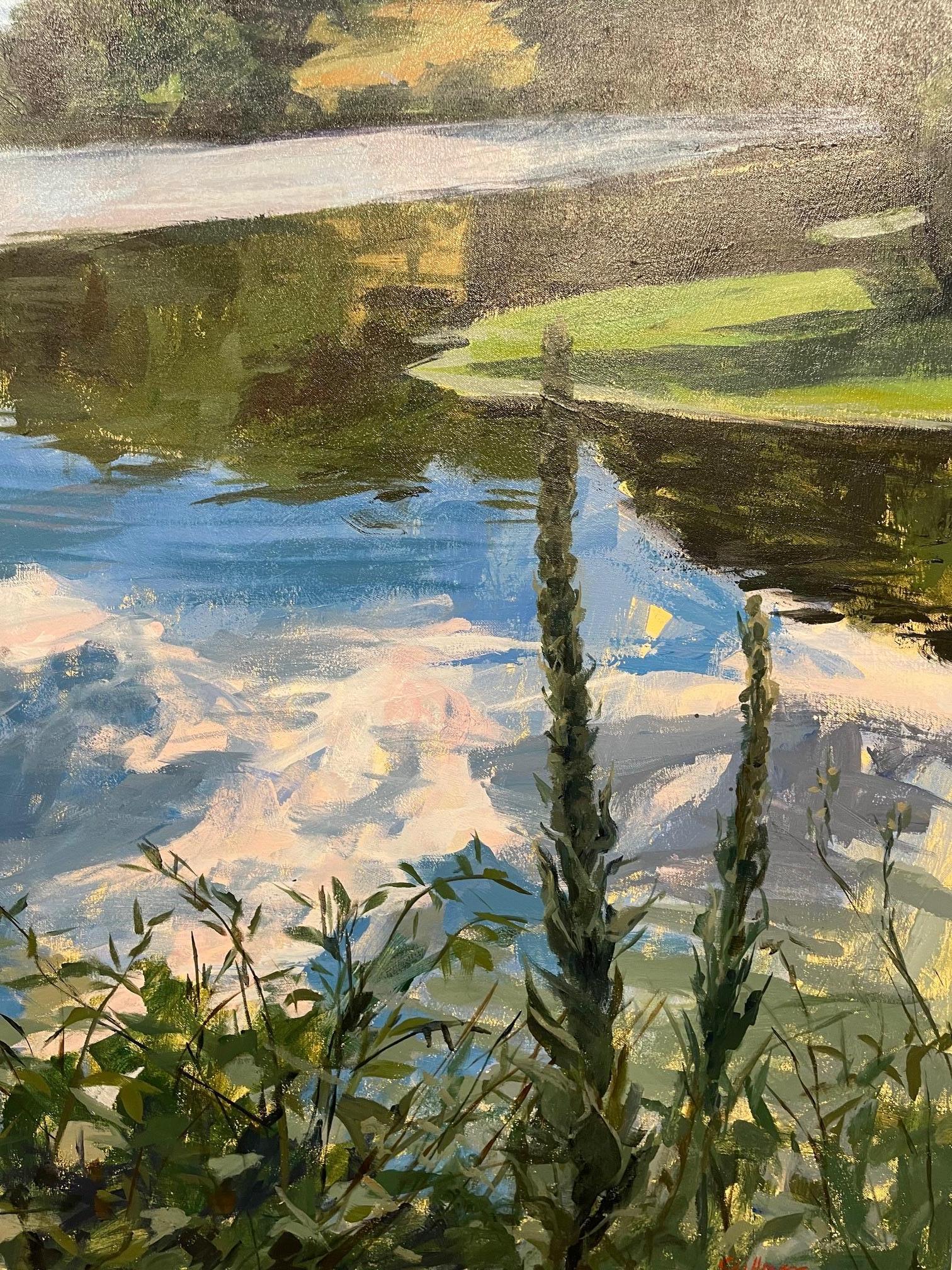 Framed Oil on Canvas 