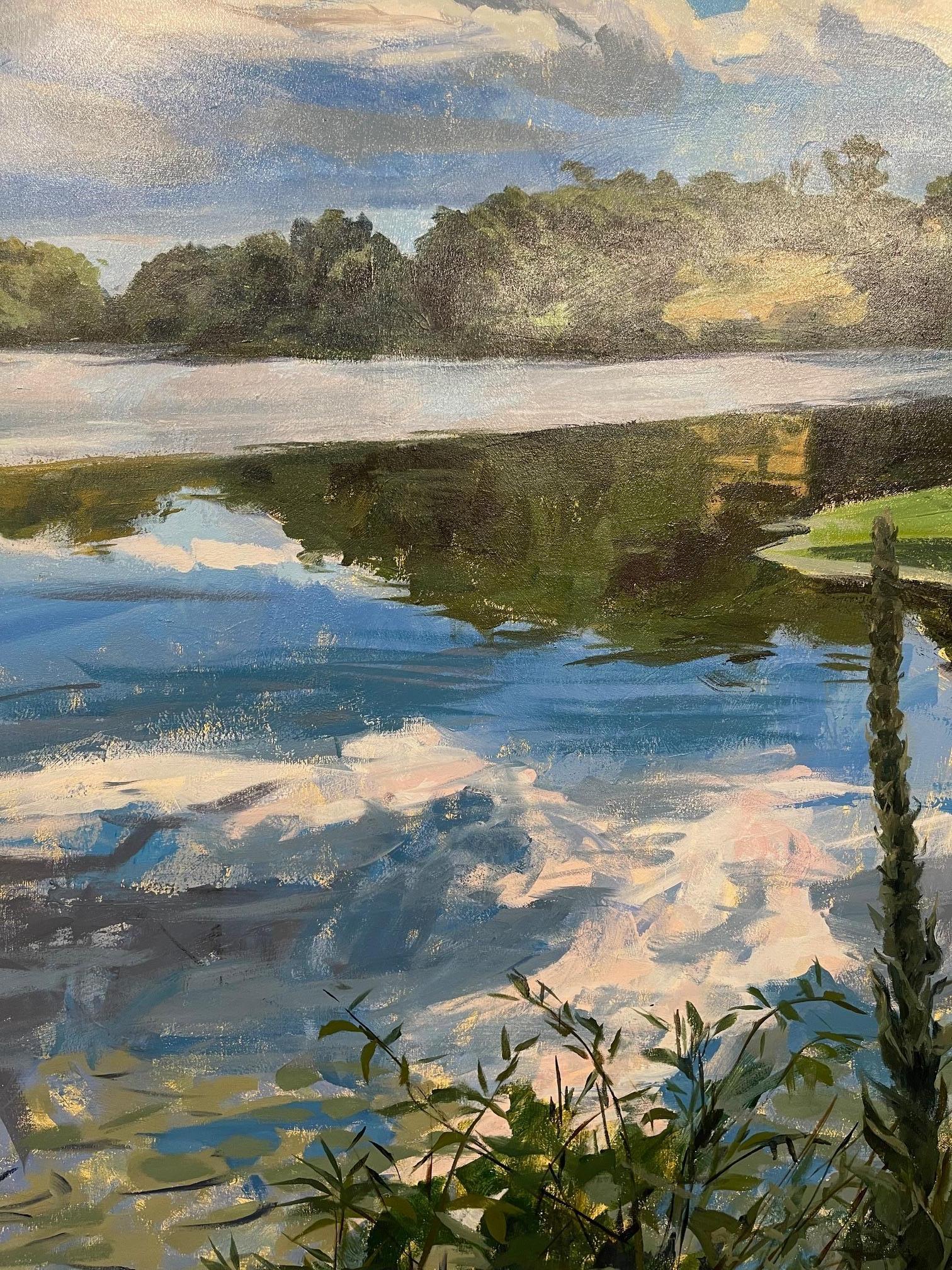 Framed Oil on Canvas 