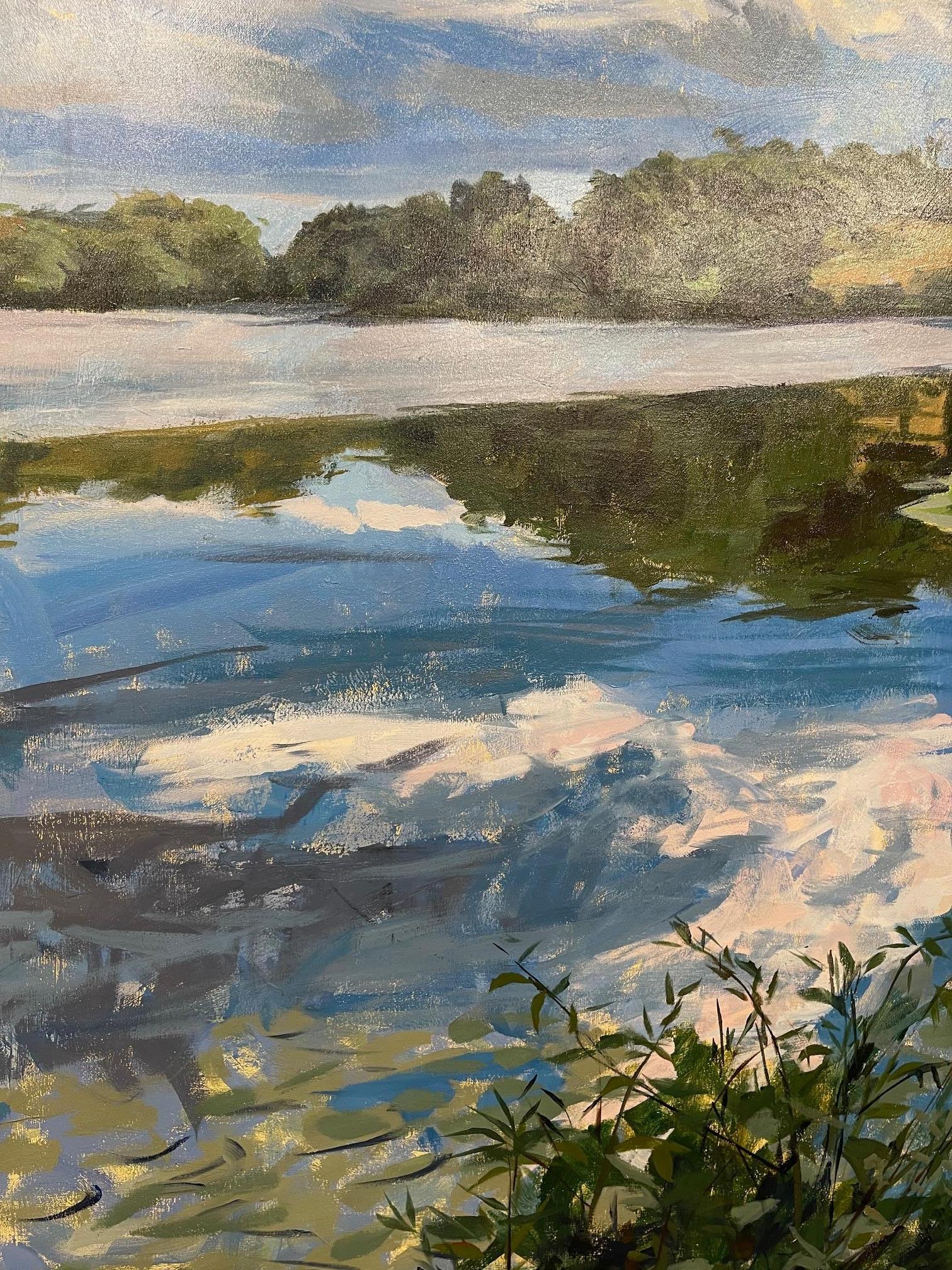 Framed Oil on Canvas 