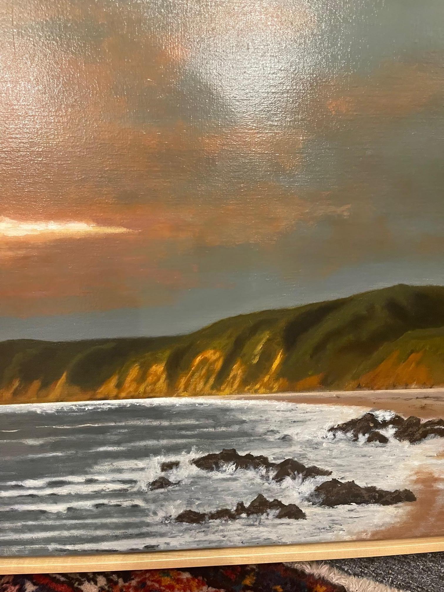 Framed Oil on Linen 