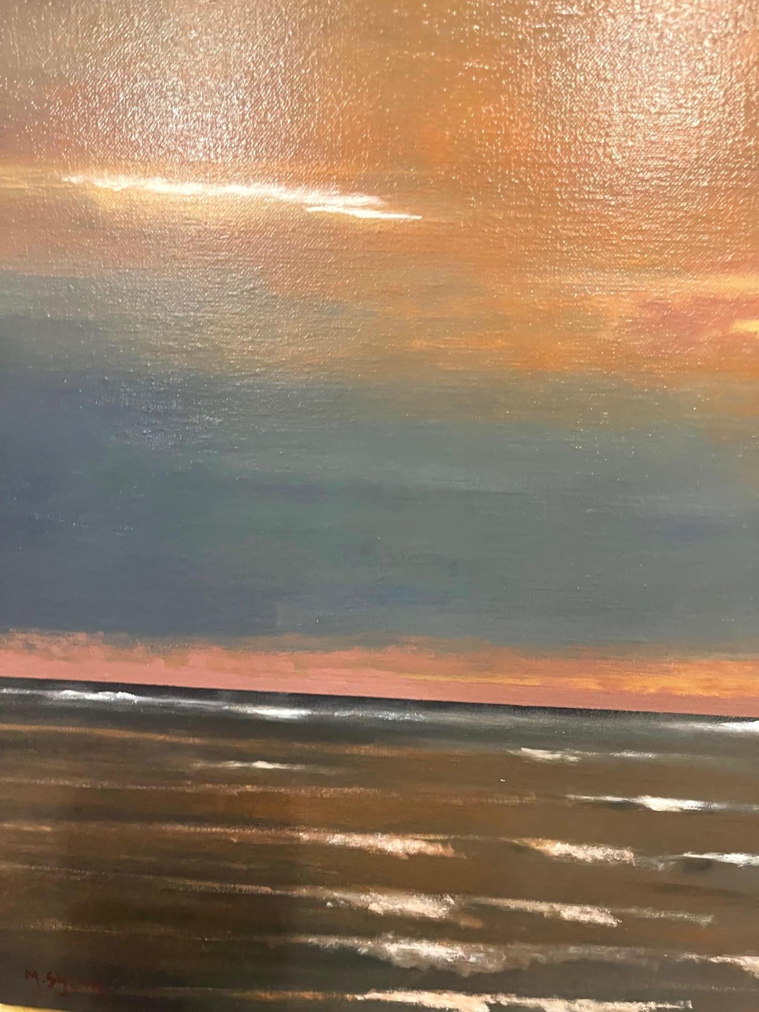 Framed Oil on Linen 