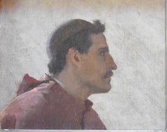 France 19th century, Portrait of a Cardinal, oil on canvas