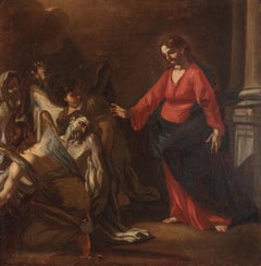 Francesco Trevisani Follower Of The Raising of Lazarus