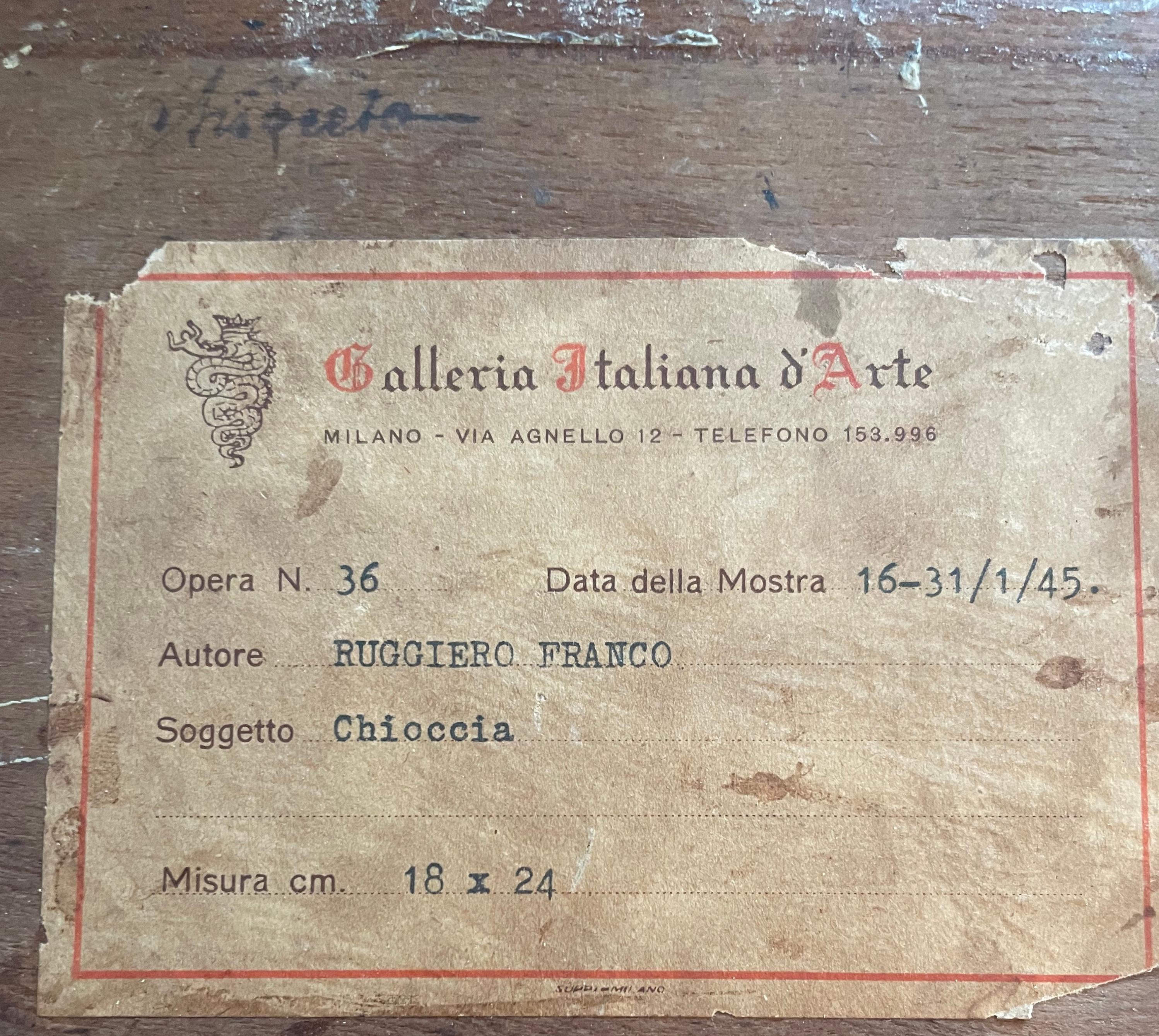 Franco Ruggiero (1910-1996), Mamma gallina, anni '40 in vendita 2