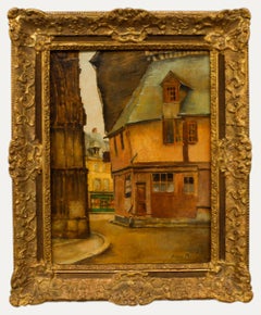 Frank Potter (1887-1958) - 1931 Oil, No. 2 Caudebec-en-Caux