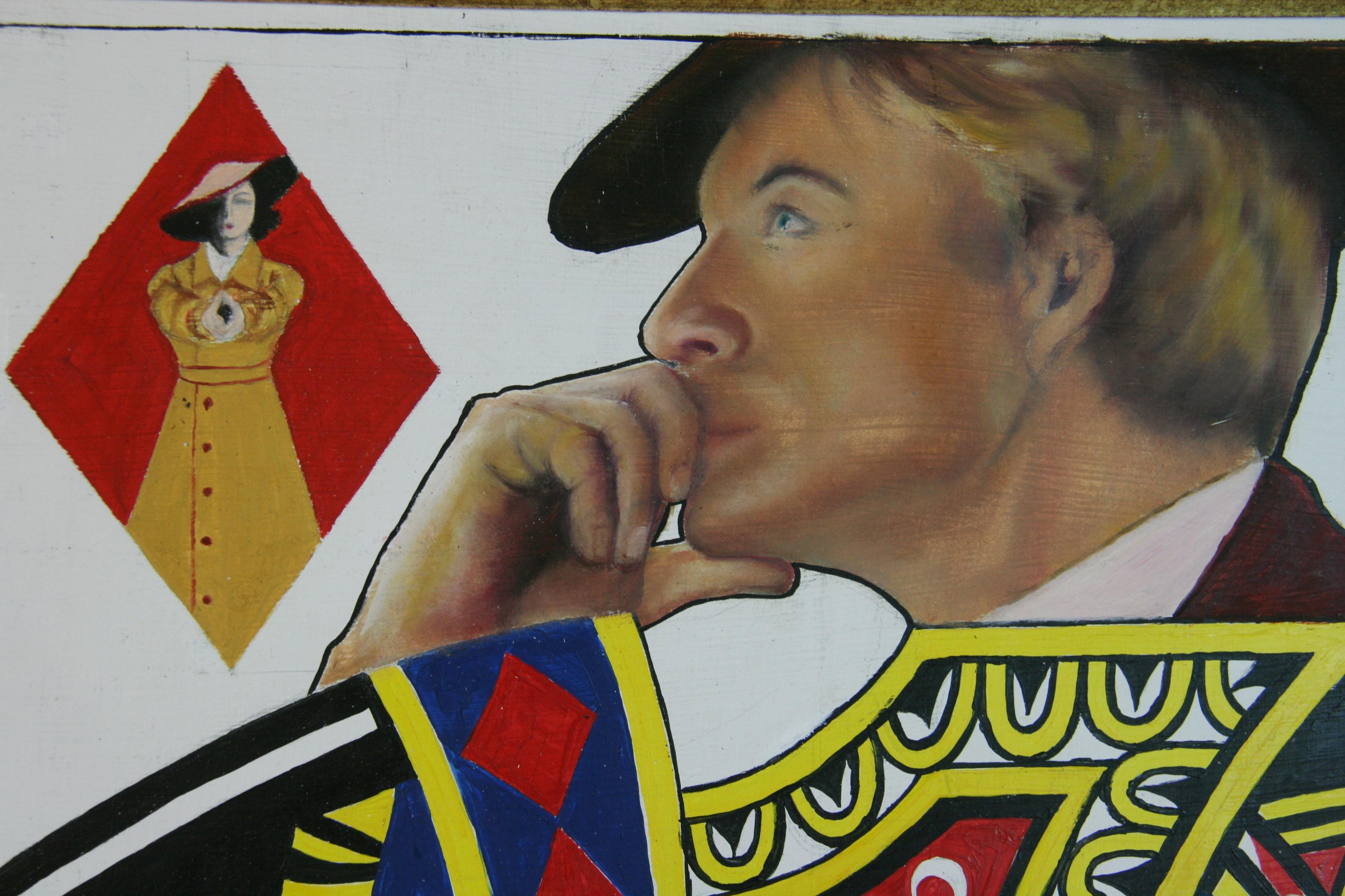 Freddie Mercury and Sting Pop Art The Two Kings of Rock and Roll For Sale 8