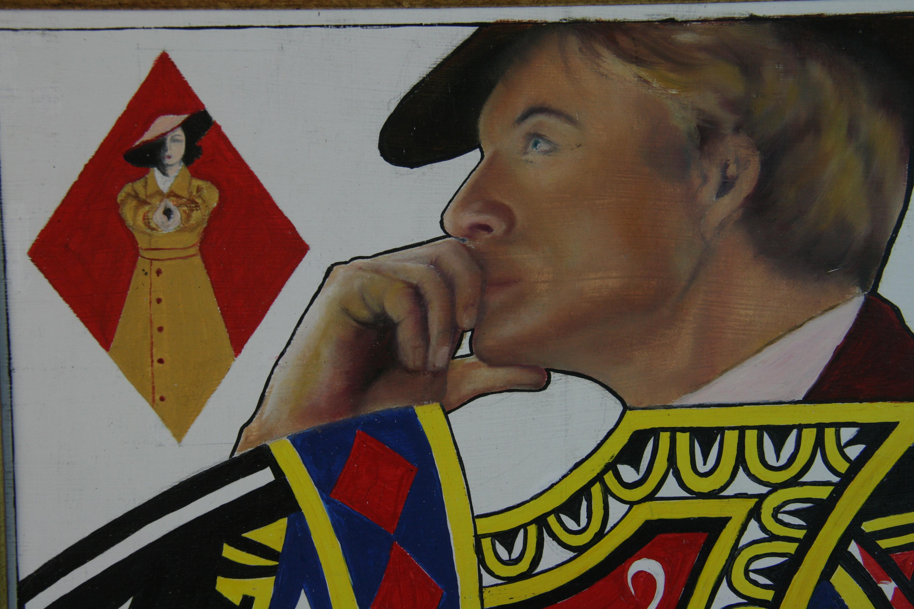 Freddie Mercury and Sting Pop Art The Two Kings of Rock and Roll For Sale 2
