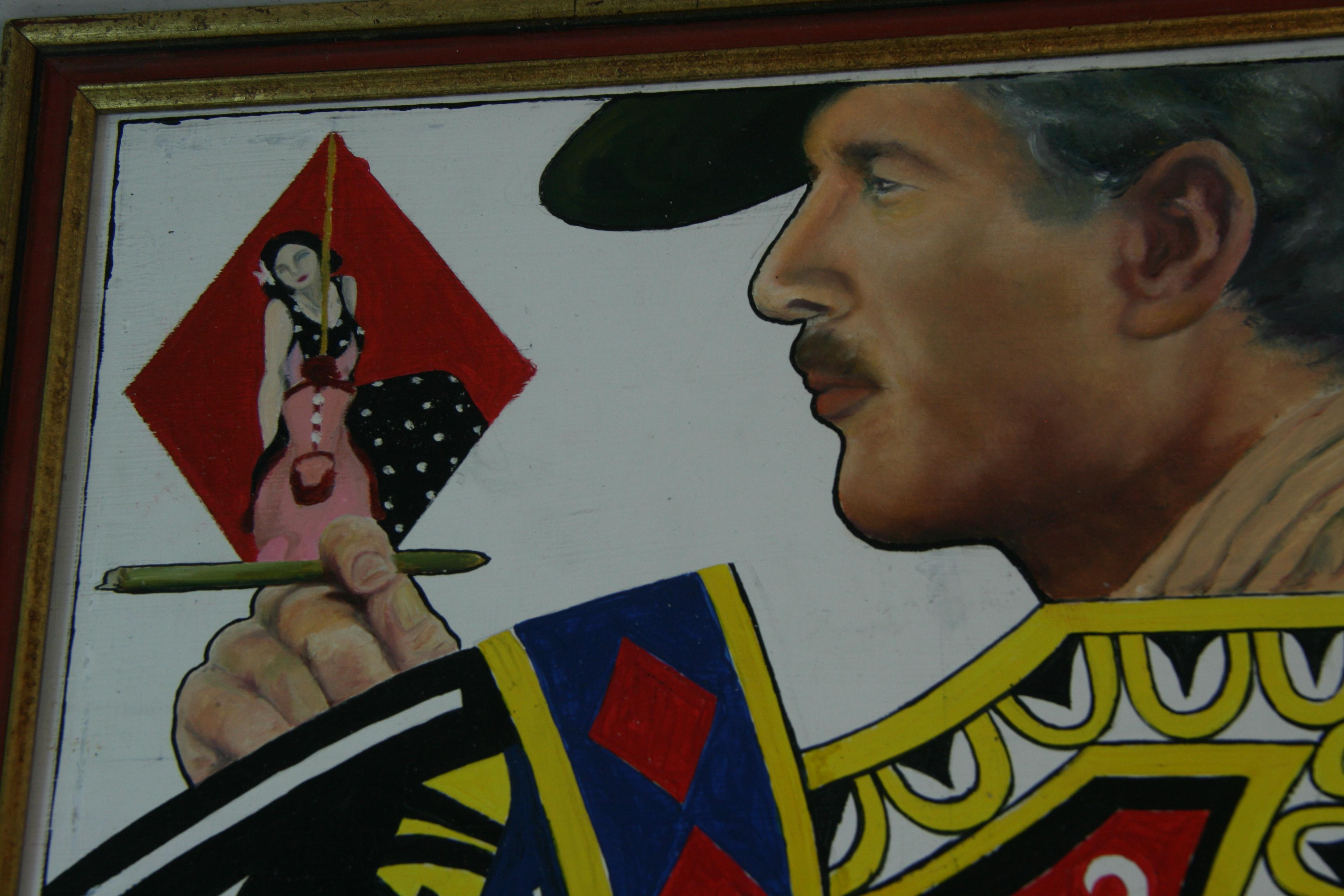 Freddie Mercury and Sting Pop Art The Two Kings of Rock and Roll For Sale 3