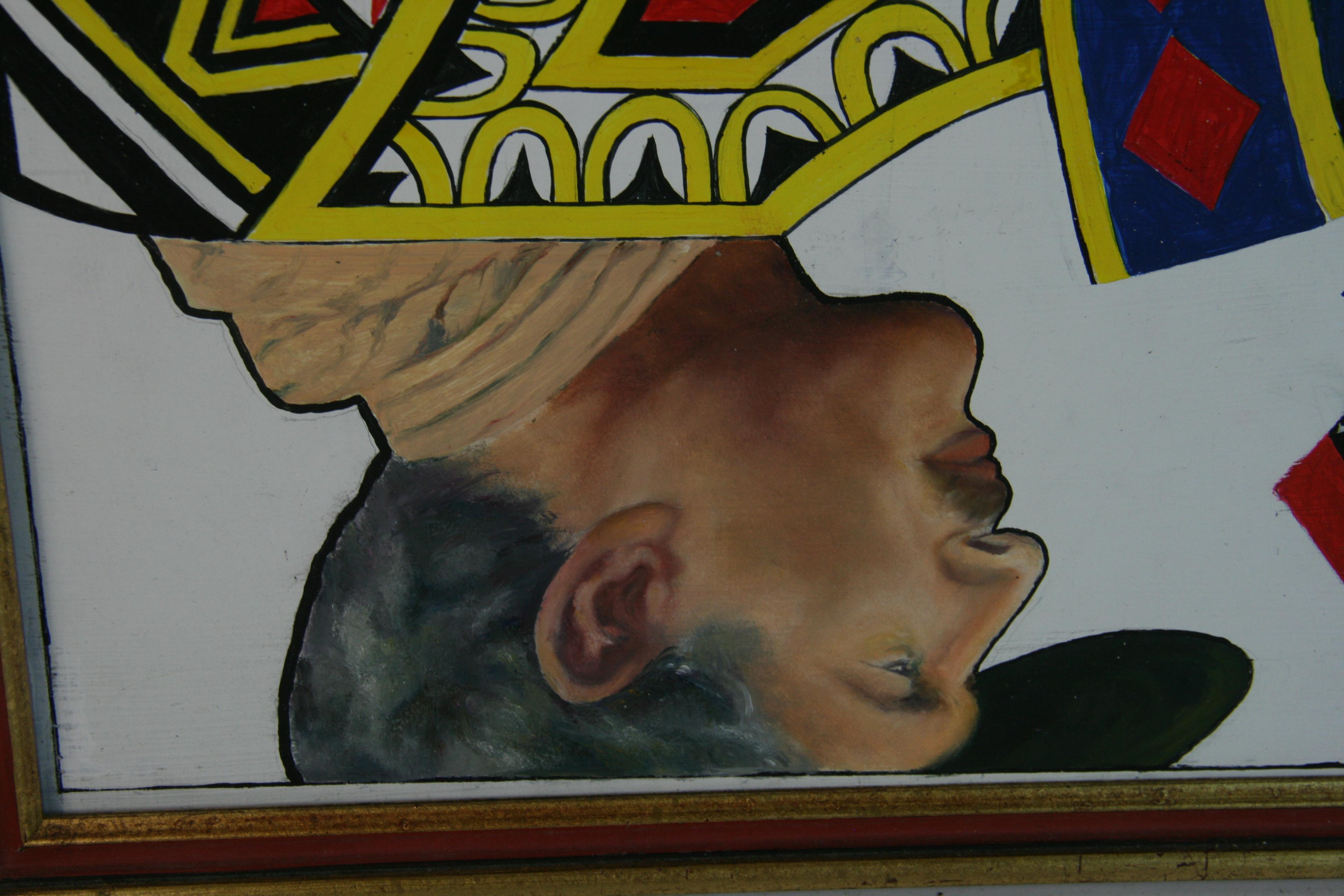 Freddie Mercury and Sting Pop Art The Two Kings of Rock and Roll For Sale 4