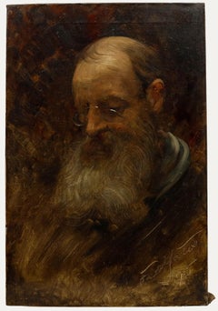 Frederic Yates (1854–1919) - Oil, Reverend St Leger Frederick Hope-Edwards