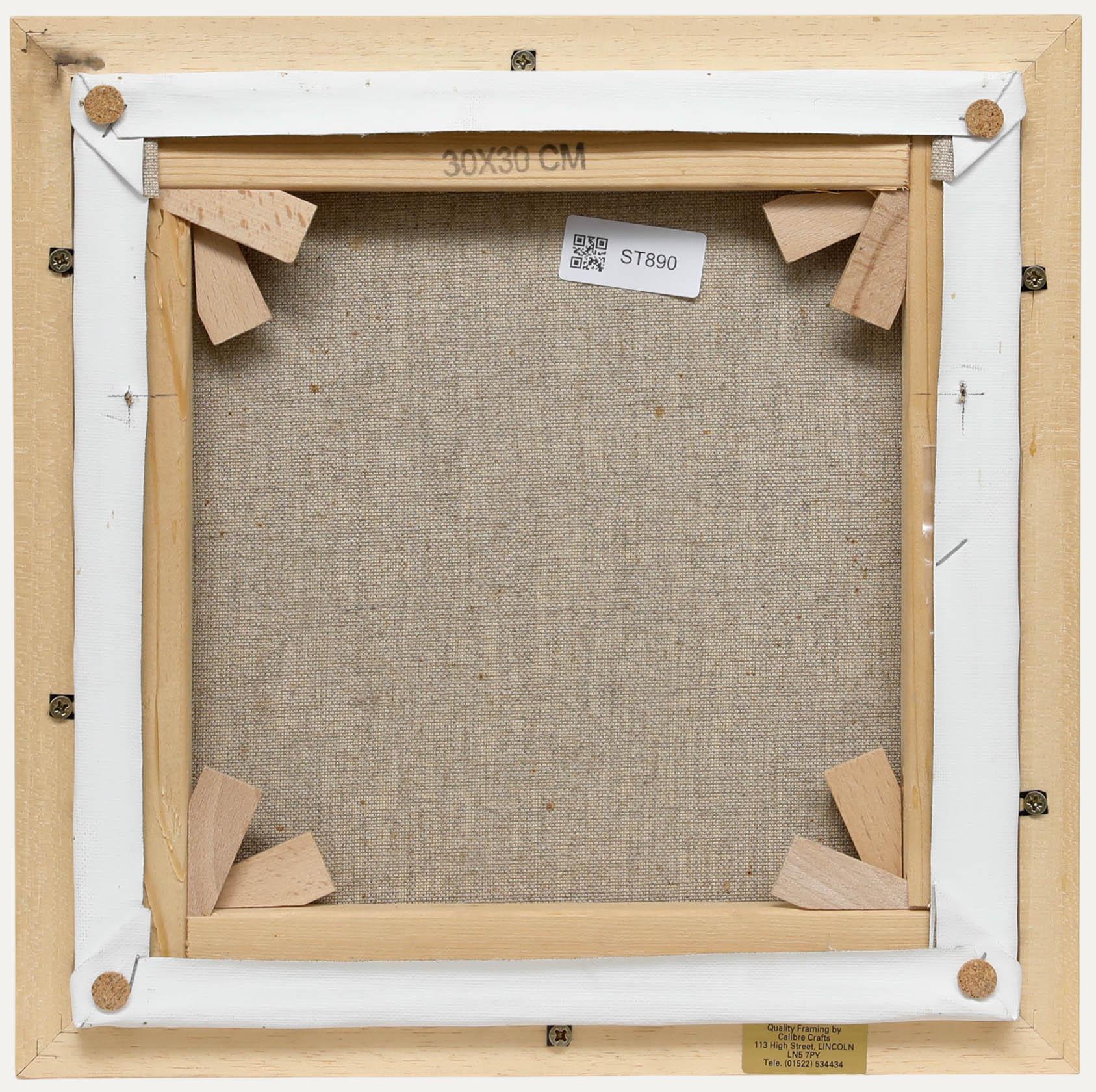 Frederick Allen Smith (1942-2024) - Gerahmtes zeitgenössisches Öl, Industrieküste (Braun), Landscape Painting, von Unknown