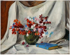 Frederick van Oostveen (1885-1979) - Öl, Stillleben mit Buch