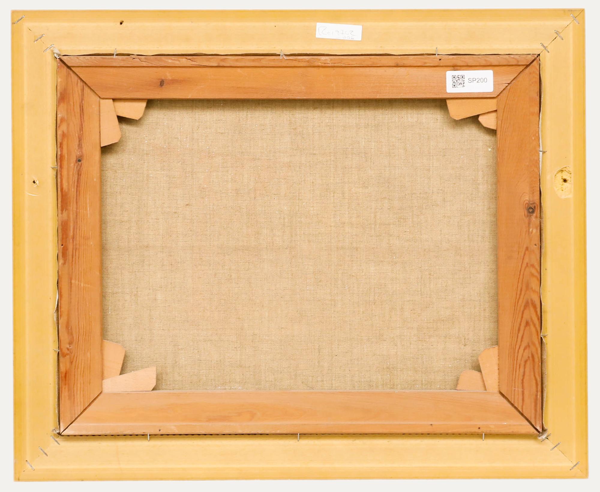 Frederik Svendsen (1885-1975) – Ölgemälde, Interieur getäfelt, Mitte des 20. Jahrhunderts – Painting von Unknown