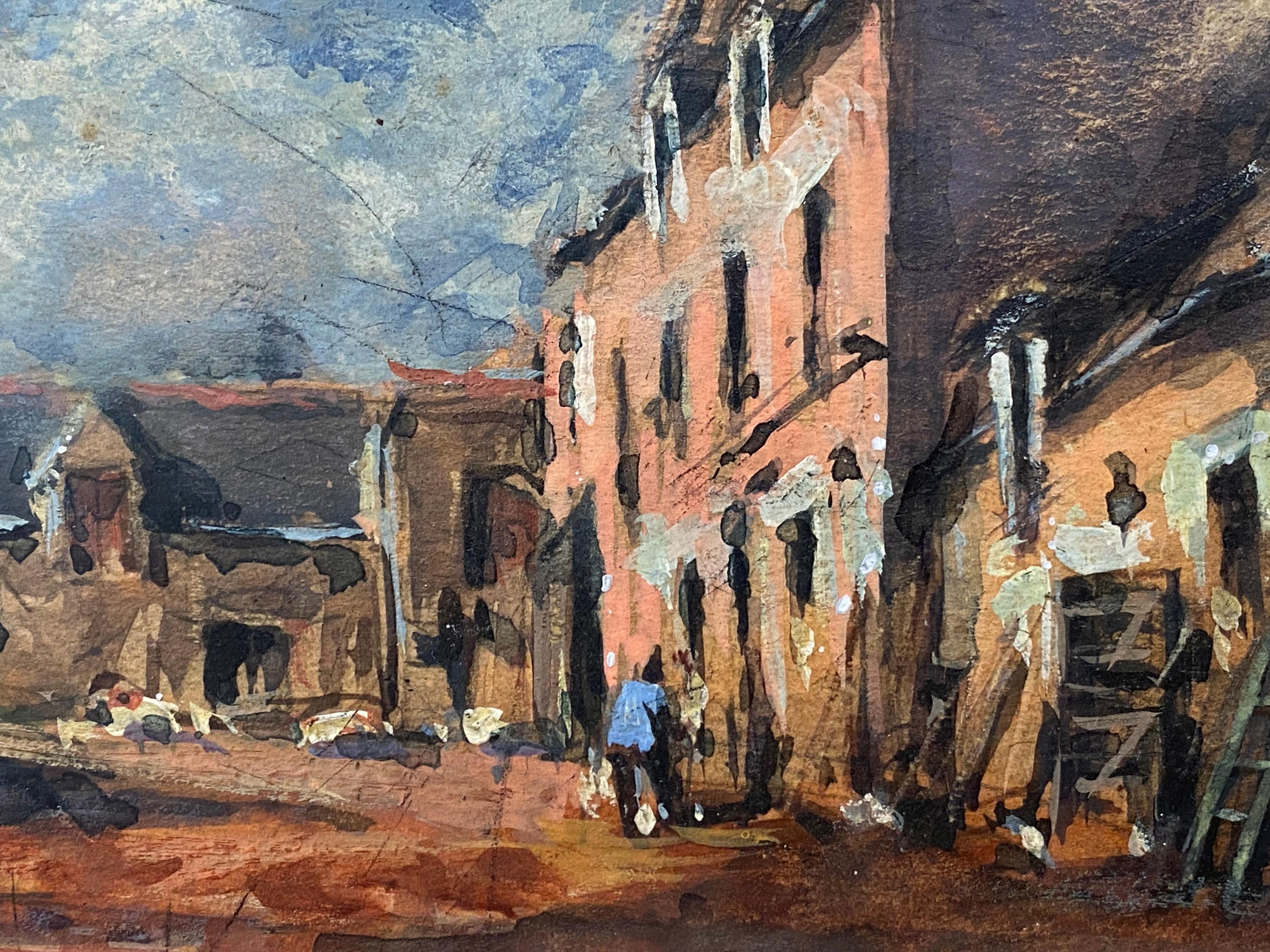 Peinture originale impressionniste française 