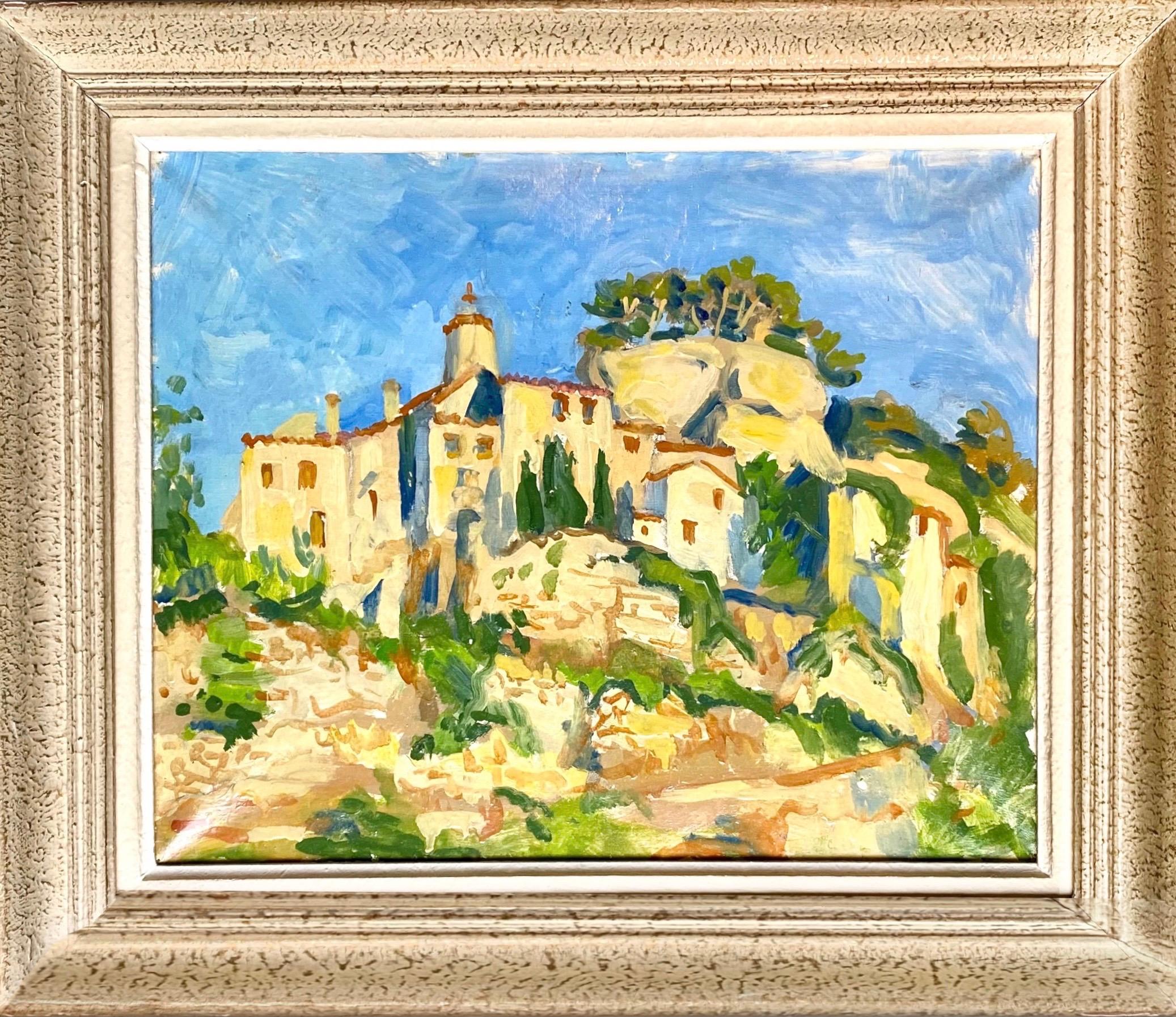 Unknown Landscape Painting - French painting - Ecole de Paris - Provence landscape Countryside