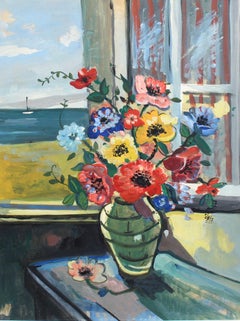 
French Riviera Window
, French School