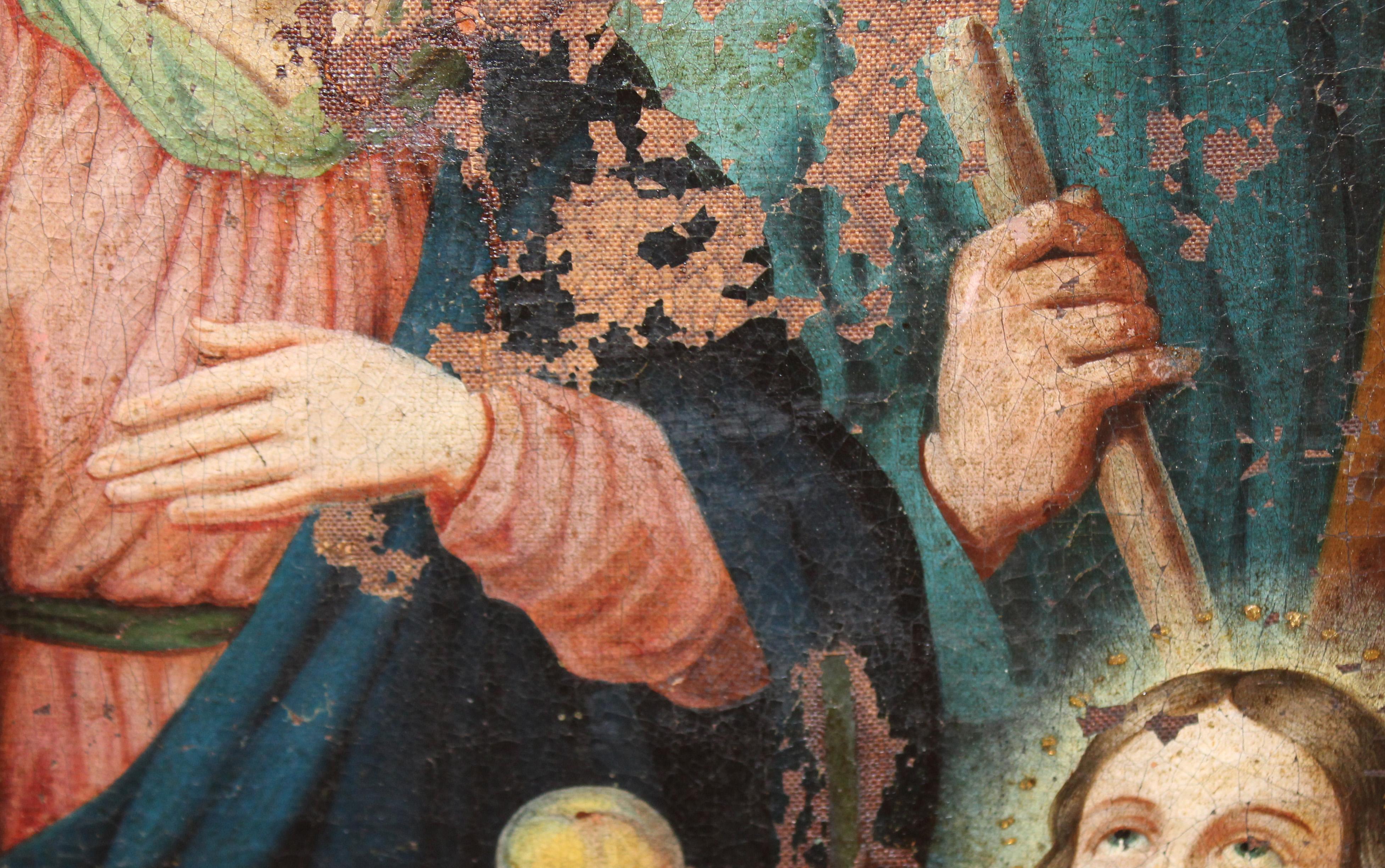 Scuola francese (XIX secolo) - La Sacra Famiglia in vendita 6