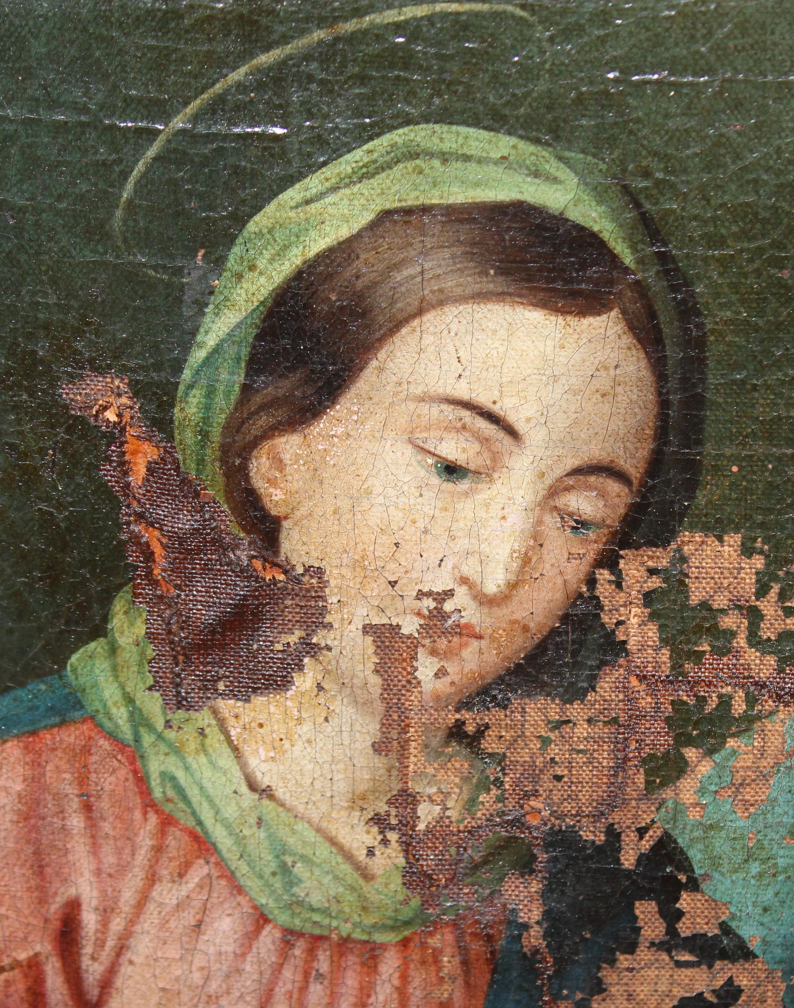 Scuola francese (XIX secolo) - La Sacra Famiglia in vendita 7