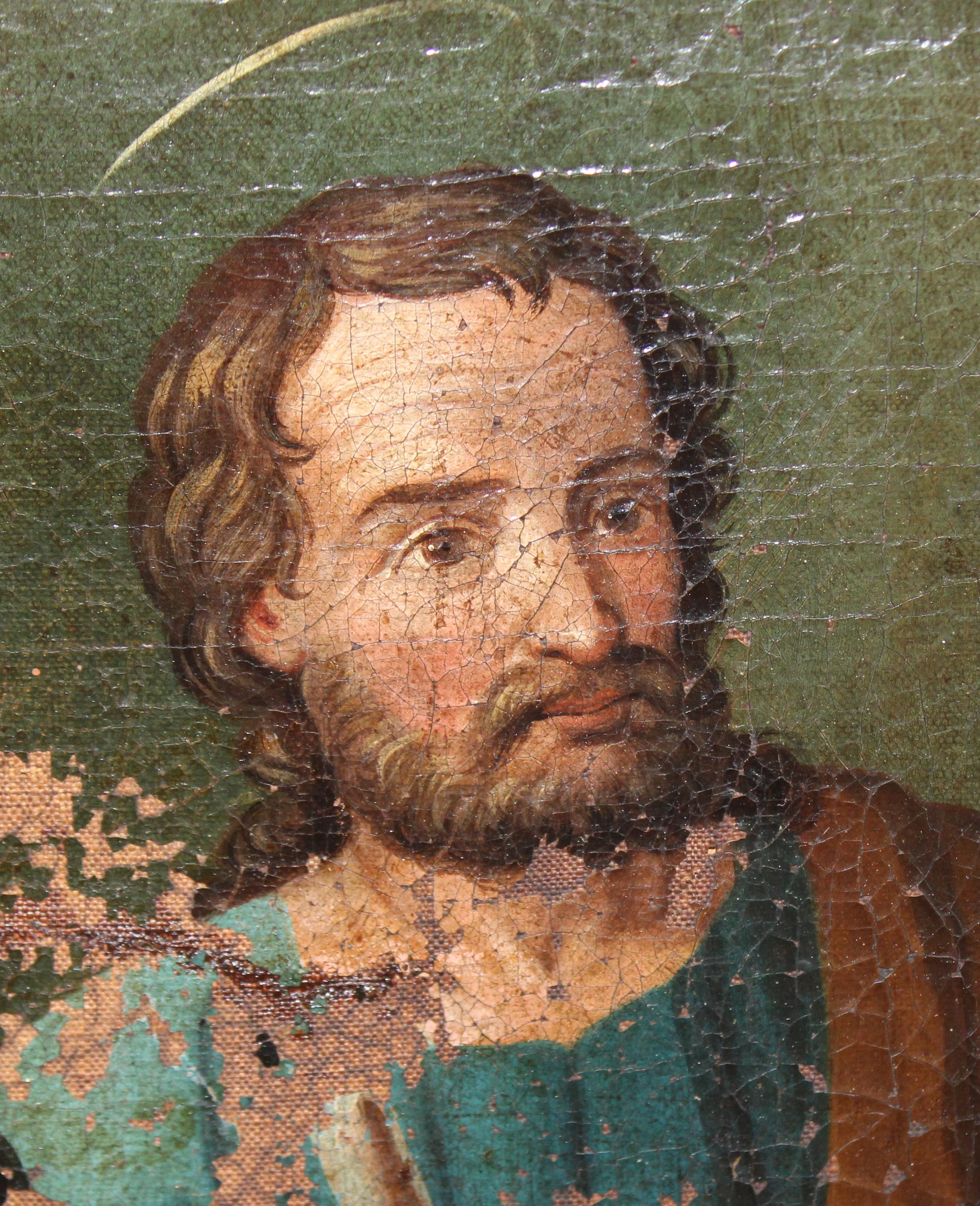 Scuola francese (XIX secolo) - La Sacra Famiglia in vendita 8