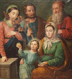 French School (19th century) - The Holy Family