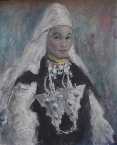 French school circa 1930, An Oriental Bride, oil on panel