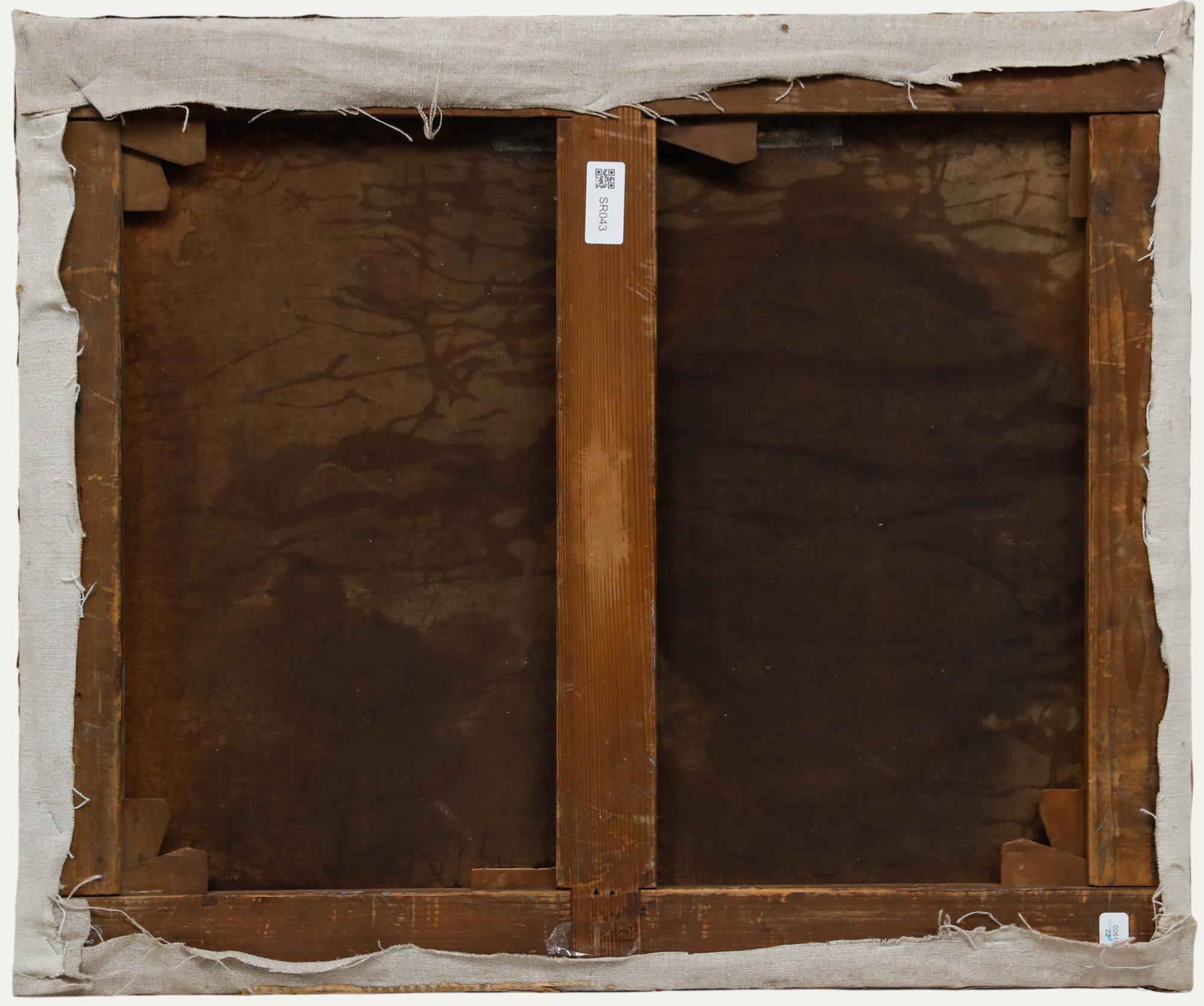 Huile de l'école française du début du 20e siècle - Nature morte à la soupière - Marron Still-Life Painting par Unknown