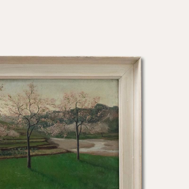 Französische Schule Anfang des 20. Jahrhunderts Öl - Blühende Bäume 1