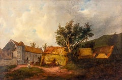 French School Farmyard Scene