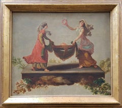 French school rococo late 18th century oil on canvas The vestales