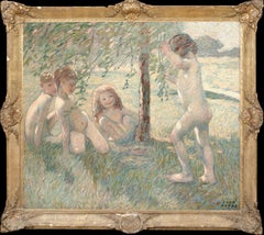 Frolic, 19th Century  by Erna Hoppe-Kinross 1875-1964