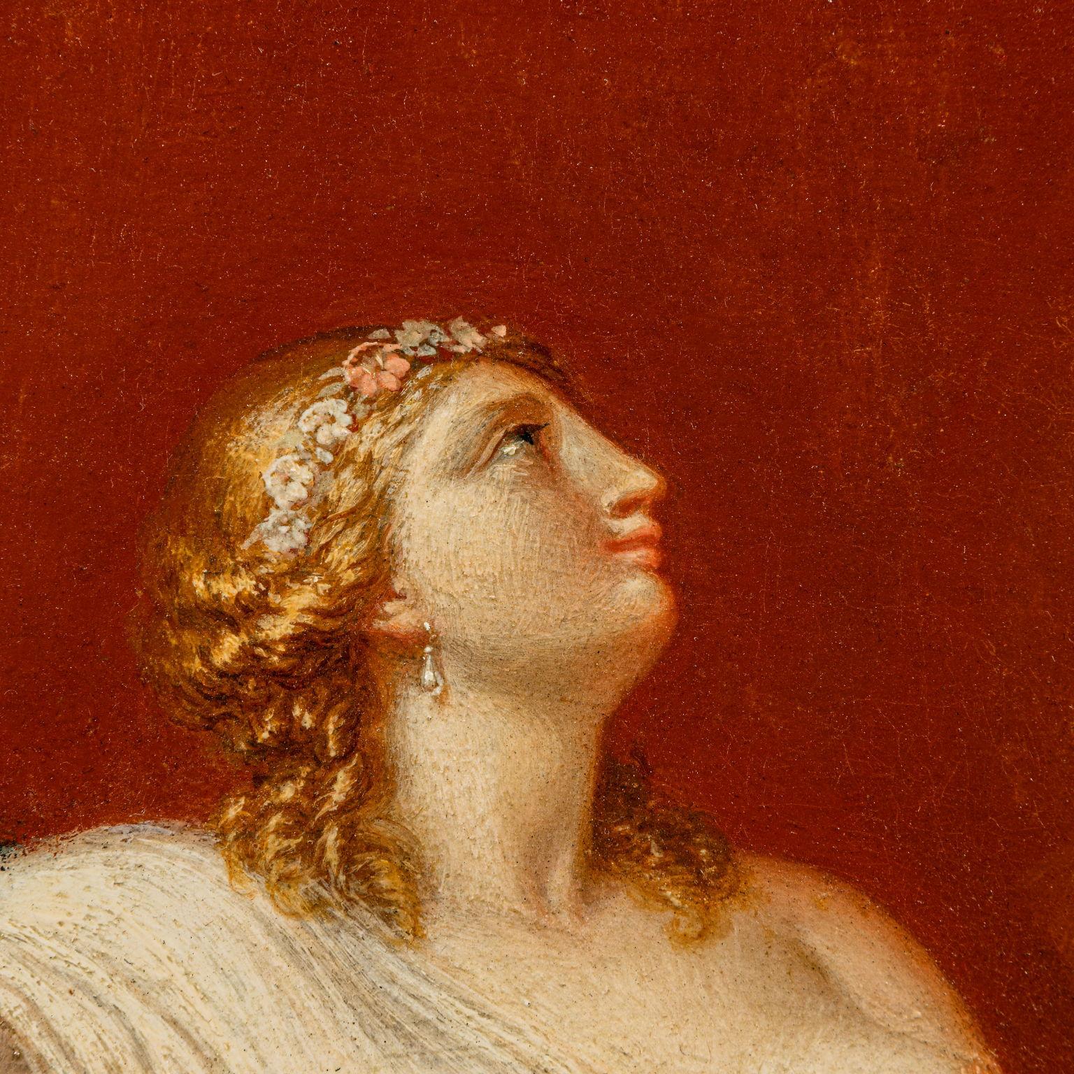 Aus dem verlorenen Fresko mit der Allegorie von Asien von Andrea Appiani, XIX. Jahrhundert (Sonstige Kunststile), Painting, von Unknown