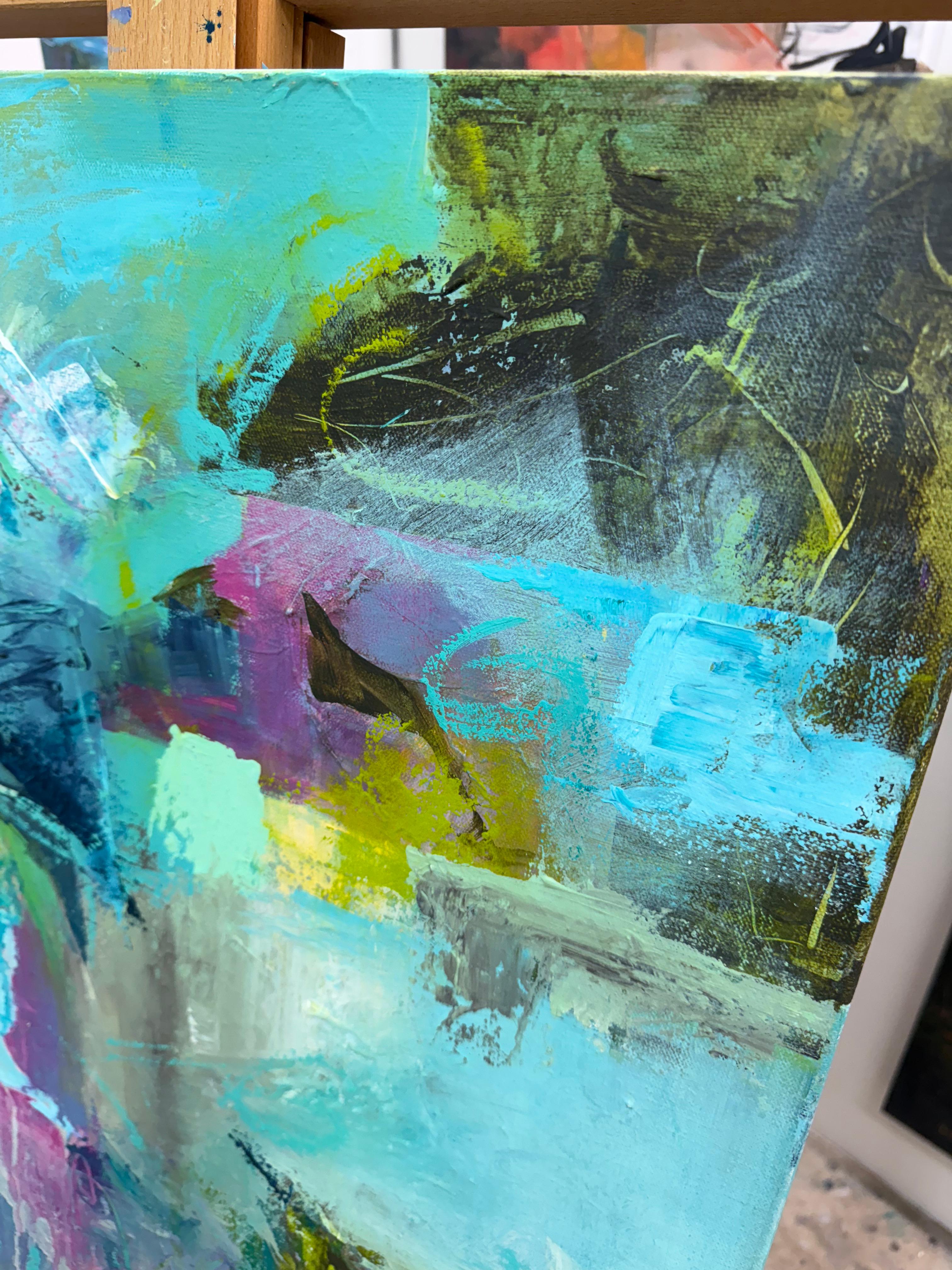 Spaß mit Farbe – Painting von Unknown