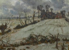 G. H. Bagnoli - 20th Century Oil, Frosty Fields