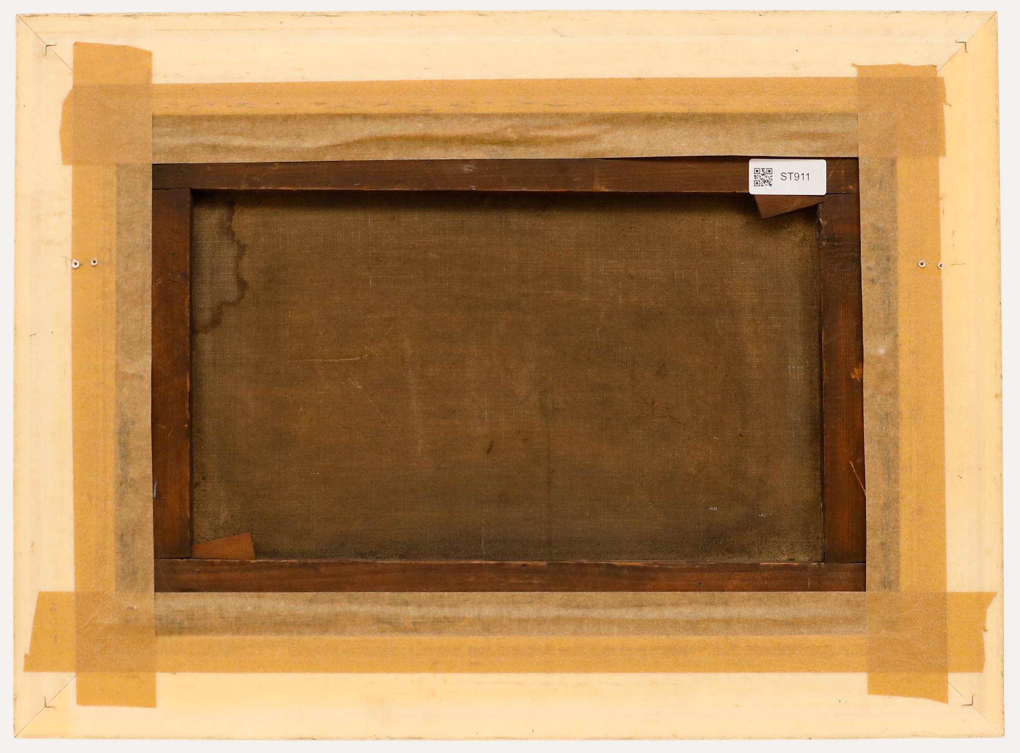 G. Murray - 19. Jahrhundert Öl, Figuren in einer Waldlichtung (Braun), Landscape Painting, von Unknown