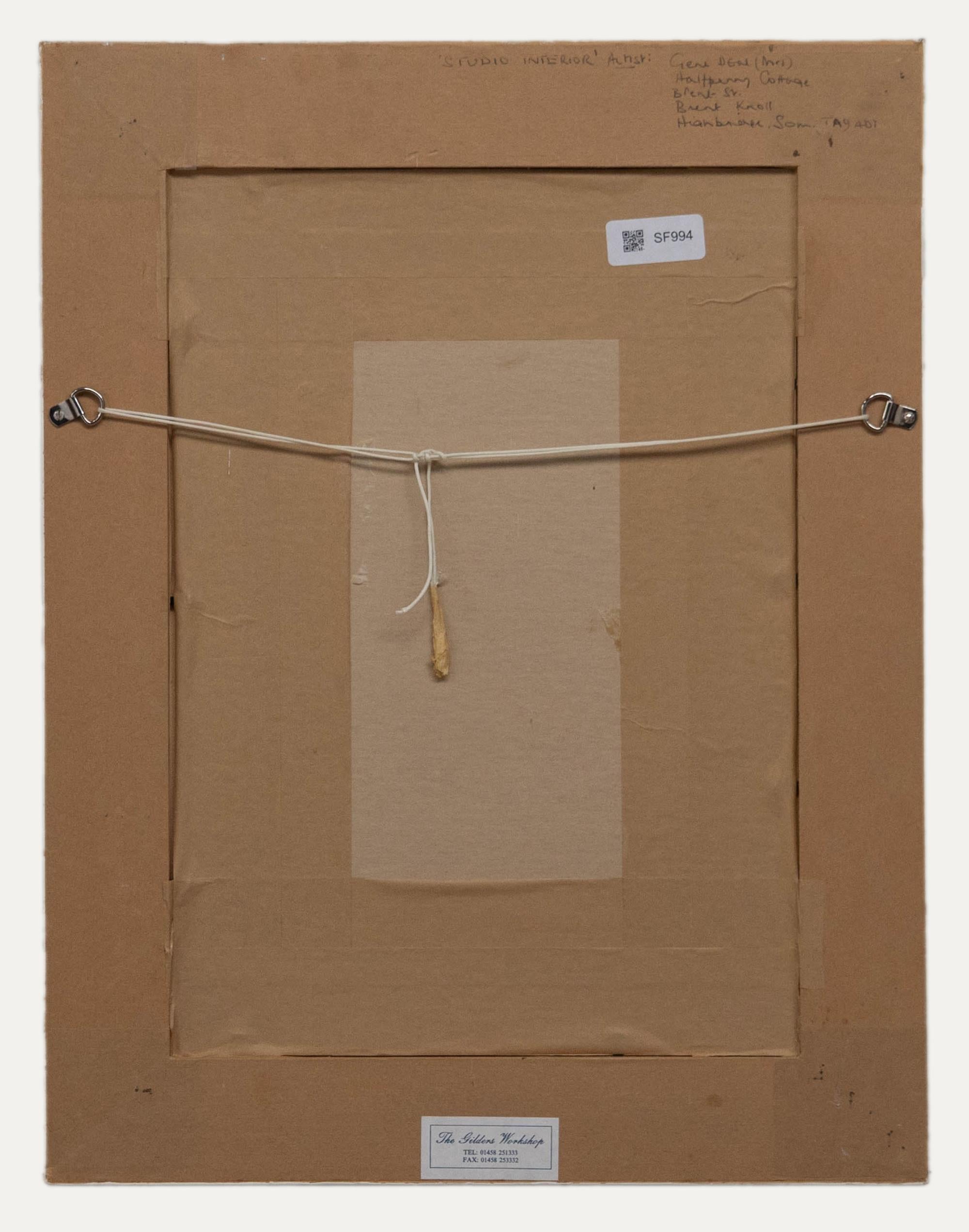 Well presented in a contemporary frame with gilt detail. Signed, On board. 