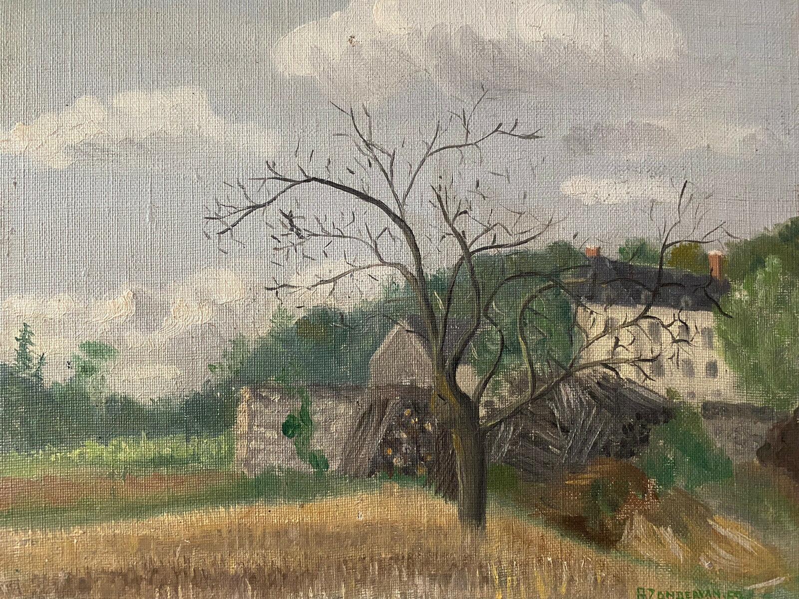 Genevieve Zondervan Pintura al óleo francesa, Paisaje rural Campos - Painting de Unknown