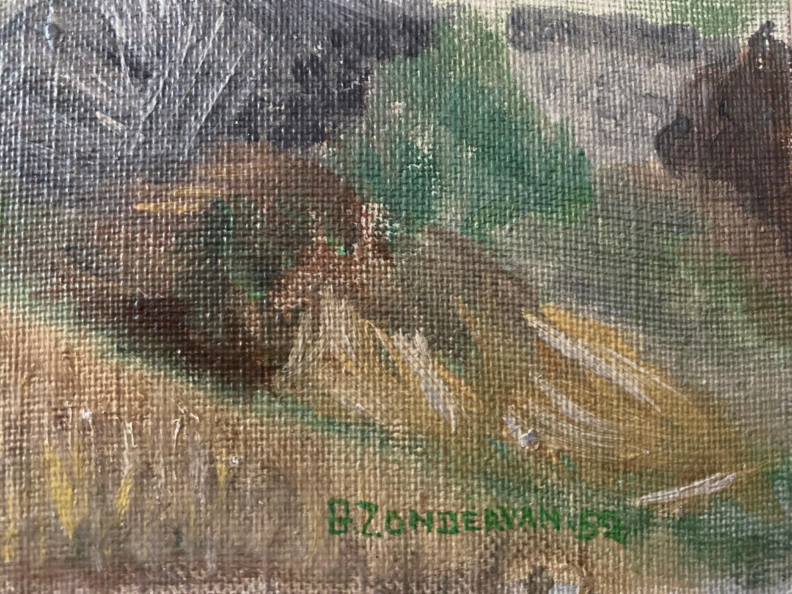 Genevieve Zondervan Pintura al óleo francesa, Paisaje rural Campos en venta 1