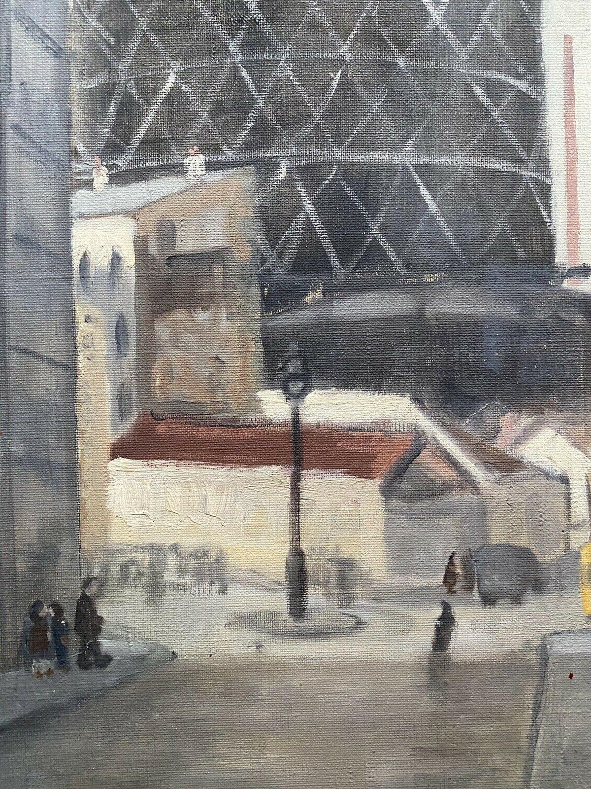 Genevieve Zondervan, French Oil Painting, Urban City View Street For Sale 2