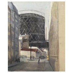 Genevieve Zondervan, French Oil Painting, Urban City View Street