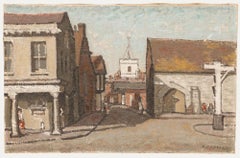 Geoffrey Robert Russell (1902-1986) - Mid 20th Century Oil, Quayside Poole