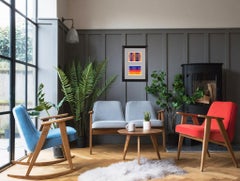 Geometric Colorist Project Surrealist Drawings, France circa 1960