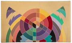 Composición geométrica al estilo Frank Stella