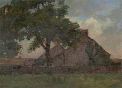 George Hamilton Constantine (1878-1967) - Early 20C Oil, Cottage by a Tree