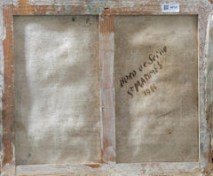 Georges Bousquet (1904-1976) - French School Mid 20th Century Oil, Bord de Seine