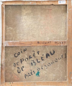 Georges Bousquet (1904-1976) - French School Oil, Corner of the Forest