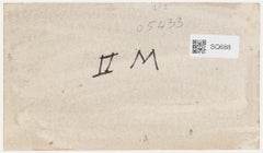 Georges Eugene Delhomme (1904-1989) - 1978 Óleo, Dama en cama azul