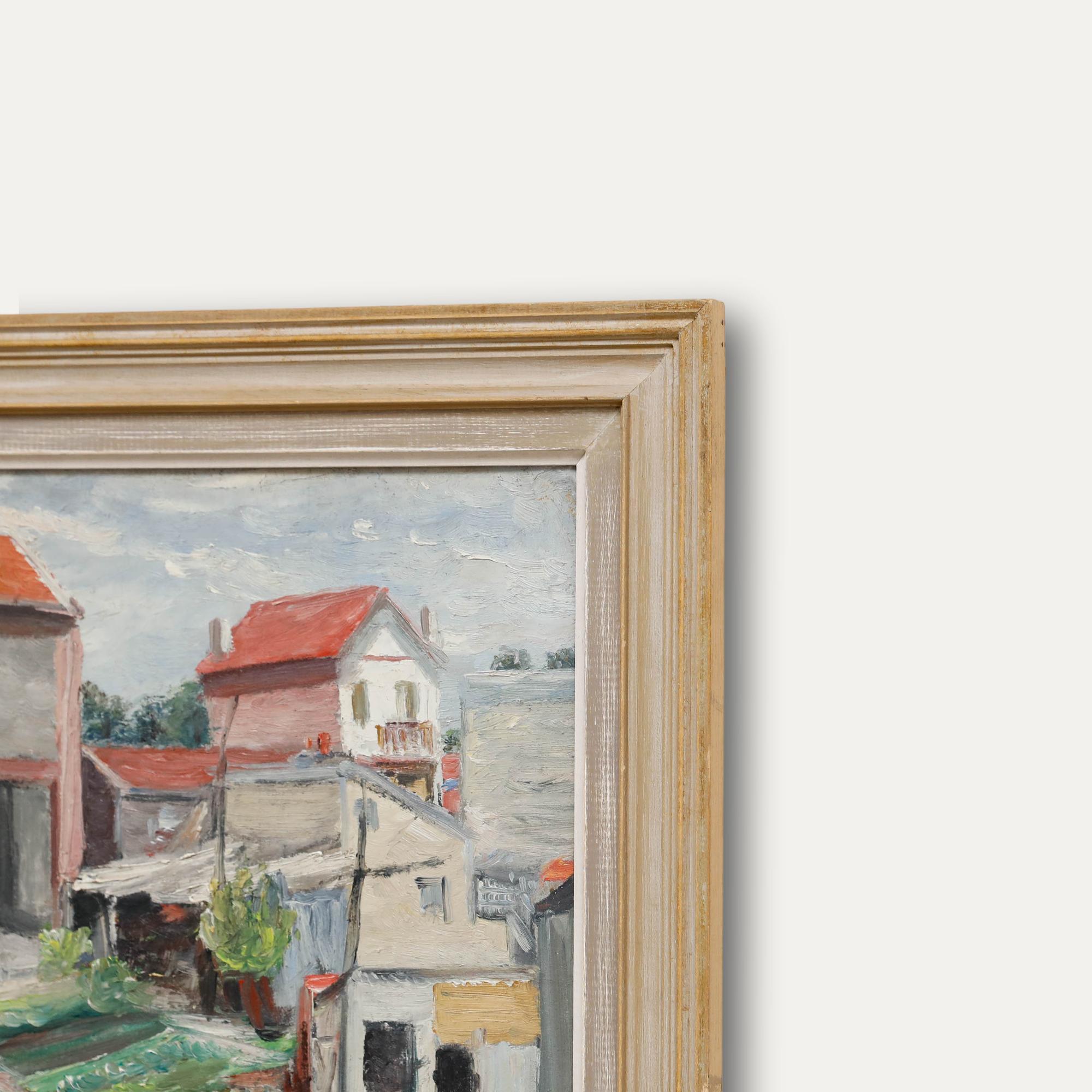 Georges Eugene Delhomme (1904-1989) - 20e siècle Huile en vente 1