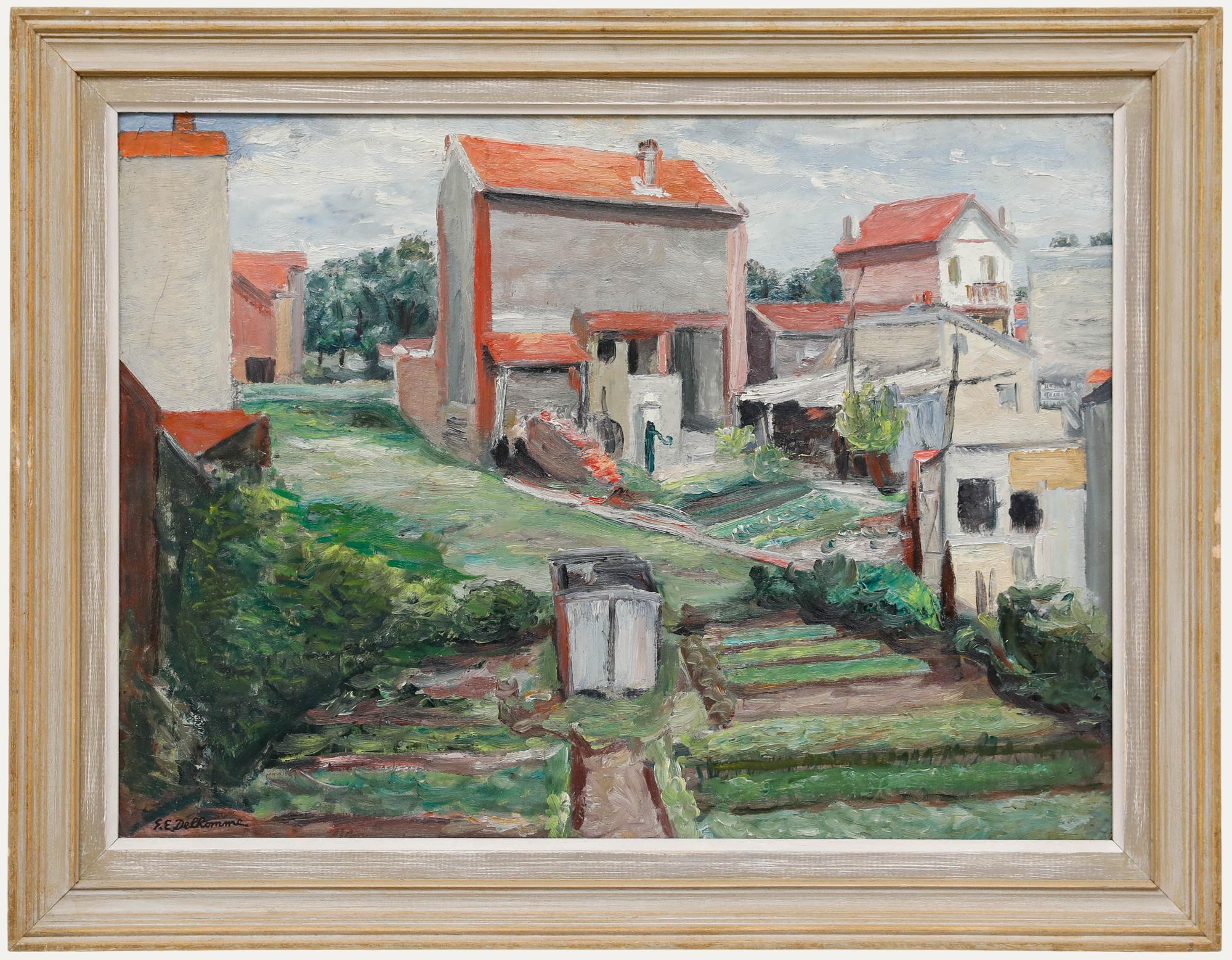 Georges Eugene Delhomme (1904-1989) - 20. Jahrhundert Öl