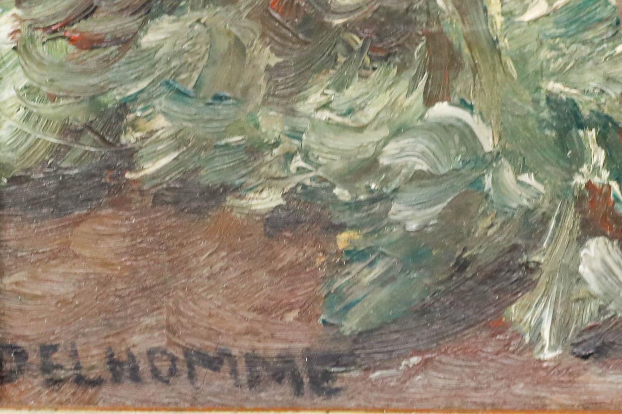 Georges Eugene Delhomme (1904-1989) - Olio della metà del XX secolo, Studio della cattura in vendita 1