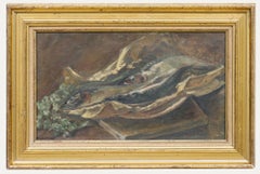 Georges Eugene Delhomme (1904-1989) - Olio della metà del XX secolo, Studio della cattura